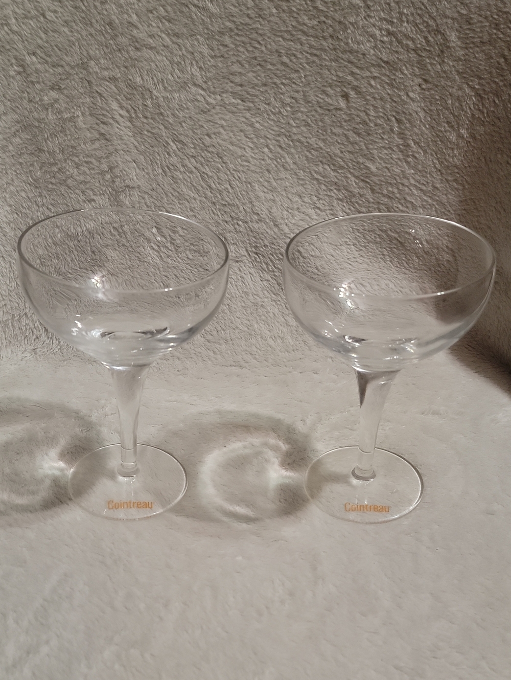 Set of 2 Cointreau Champagne Glasses